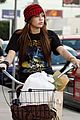 miley-biking