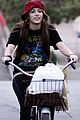 miley-biking