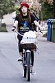 miley-biking