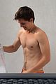 elgort-shirtless