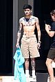 zayn-shirtless