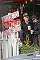 justin-hailey-christmas-tree-shopping