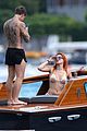 bella-thorne-yellow-bikini-lake-como-with-benjamin-mascolo