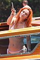 bella-thorne-yellow-bikini-lake-como-with-benjamin-mascolo