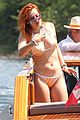 bella-thorne-yellow-bikini-lake-como-with-benjamin-mascolo
