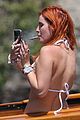 bella-thorne-yellow-bikini-lake-como-with-benjamin-mascolo