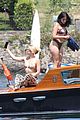 bella-thorne-yellow-bikini-lake-como-with-benjamin-mascolo