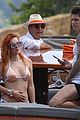 bella-thorne-yellow-bikini-lake-como-with-benjamin-mascolo