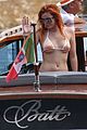 bella-thorne-yellow-bikini-lake-como-with-benjamin-mascolo