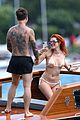bella-thorne-yellow-bikini-lake-como-with-benjamin-mascolo