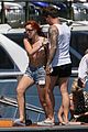 bella-thorne-yellow-bikini-lake-como-with-benjamin-mascolo