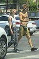 keegan-allen-goes-shirtless-on-walk-with-girlfriend